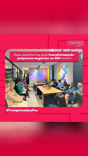 Post do Instagram: Negócios em Rede: a plataforma que divulga pequenos empreendedores do RS.