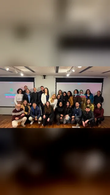 Post do Instagram: A 1ª Imersão WhatsApp Business na Prática, em fotos.