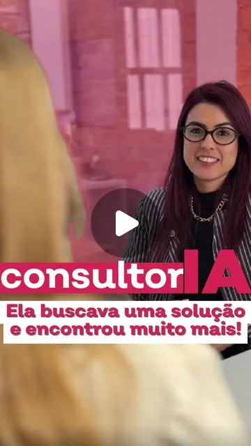 Vídeo do Instagram da Tempórea: Consultoria de IA para a agência Comunicar e Marketing: ela buscava uma solução e encontrou muito mais.